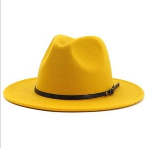 Lisianthus Women Belt Buckle Fedora Hat